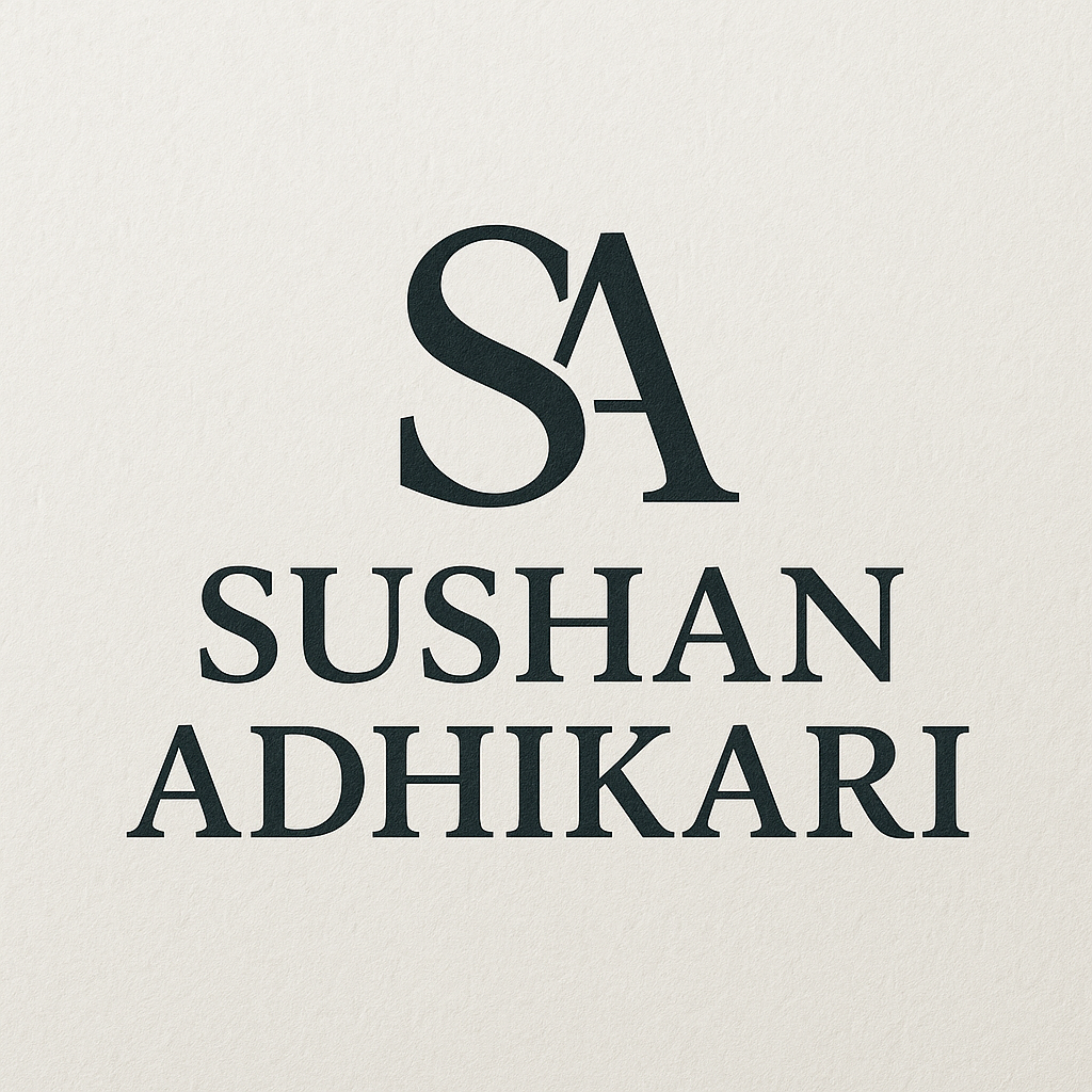 Sushan Adhikari Logo